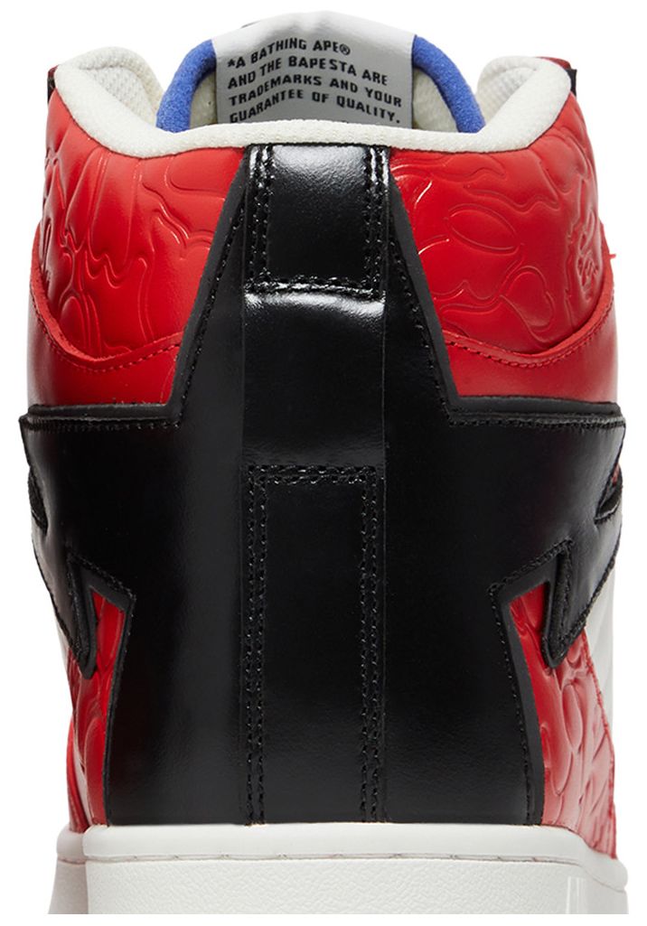 Bapesta 88 Mid 1 Red