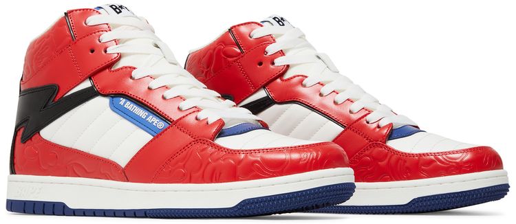Bapesta 88 Mid 1 Red