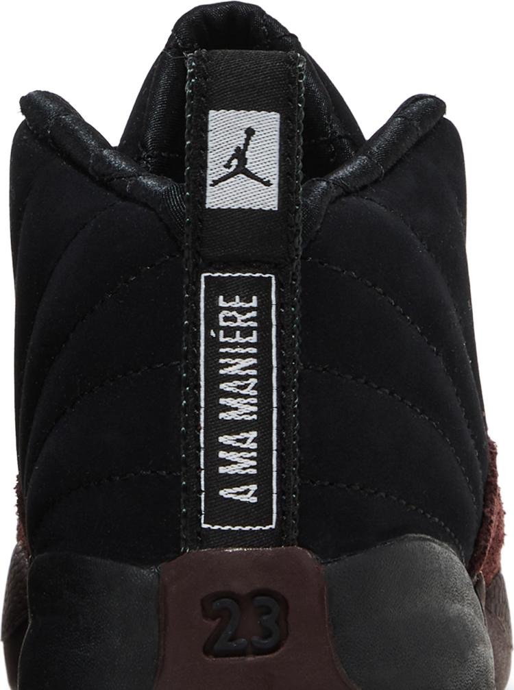 A Ma Maniere x Air Jordan 12 Retro SP TD Black