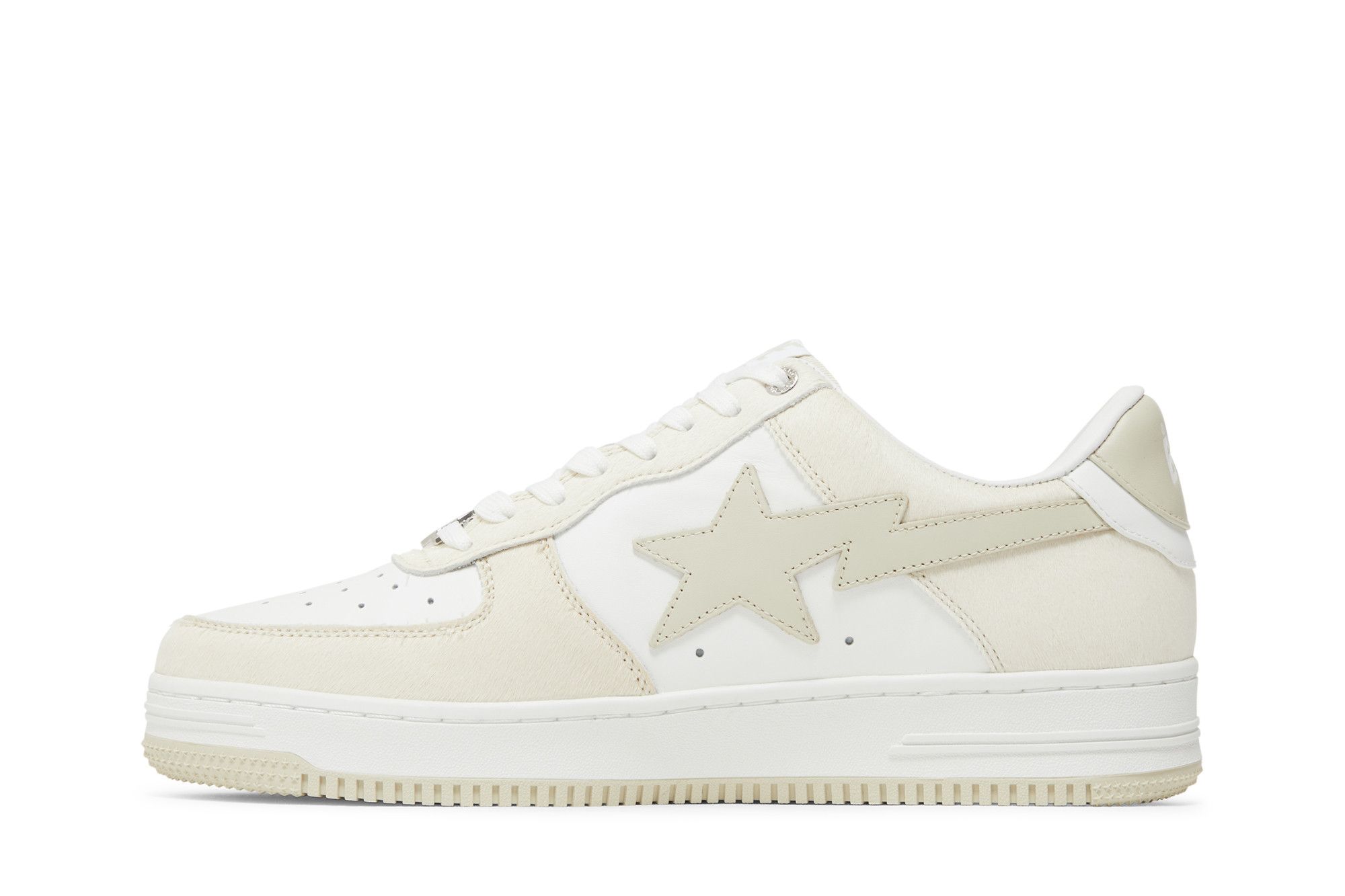 人気話題コラボ！Coach x A Bathing Ape Bapesta Beige COACH® | Bape X Coach Bapesta Sneaker With Sta Motif In