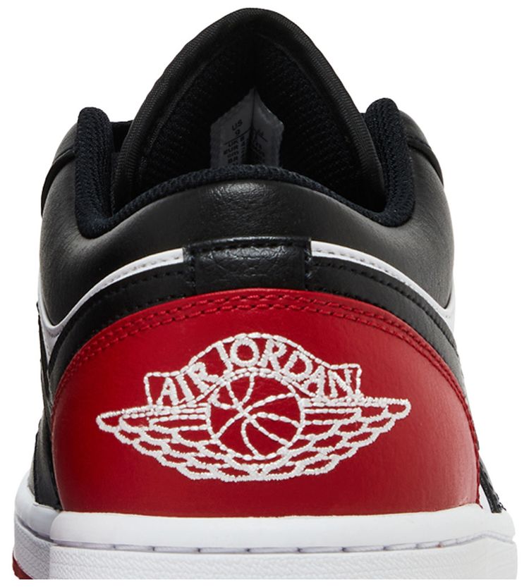 Air Jordan 1 Low Bred Toe 20