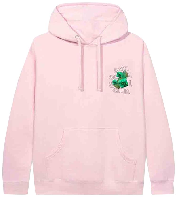 Anti Social Social Club Bussin Hoodie Pink