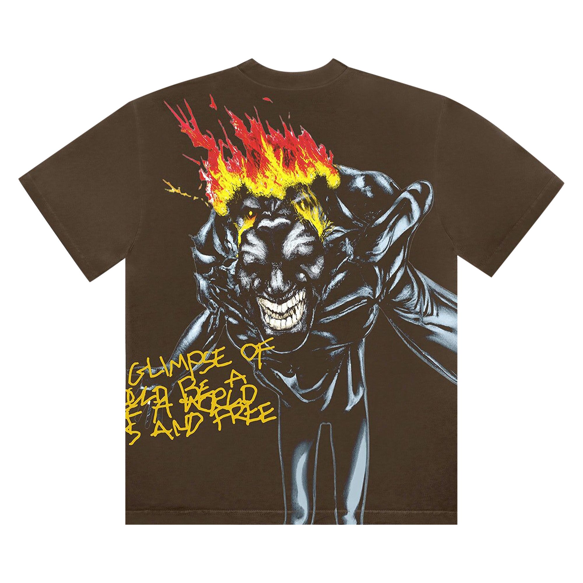 Size xl Cactus Jack by Travis Scott Utopia Tee I 'Brown'
