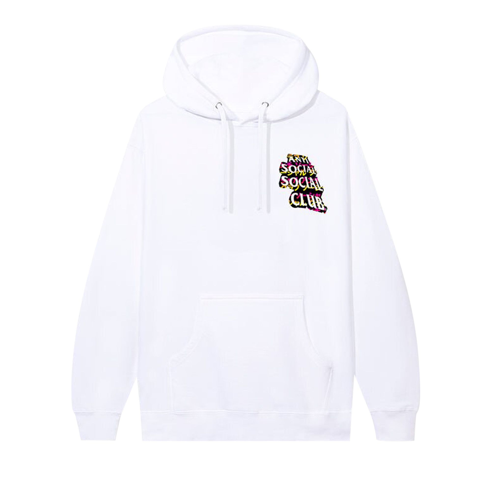 Anti Social Social Club Twisted Quickness Hoodie White
