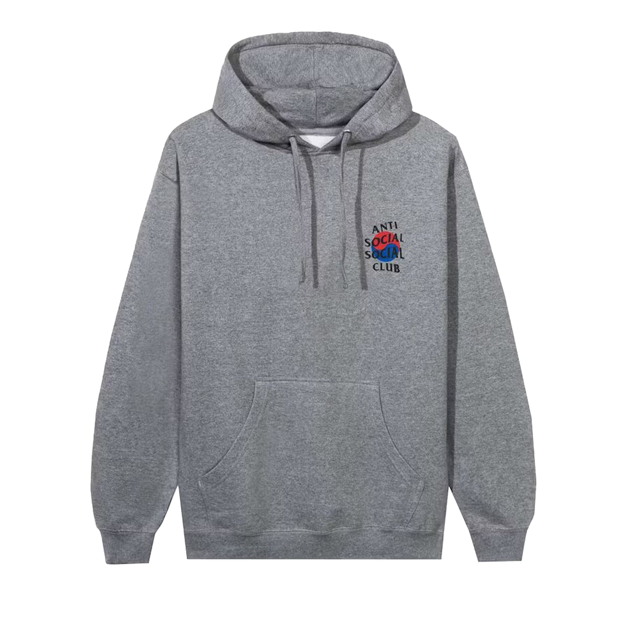 Anti social social hot sale club flag hoodie
