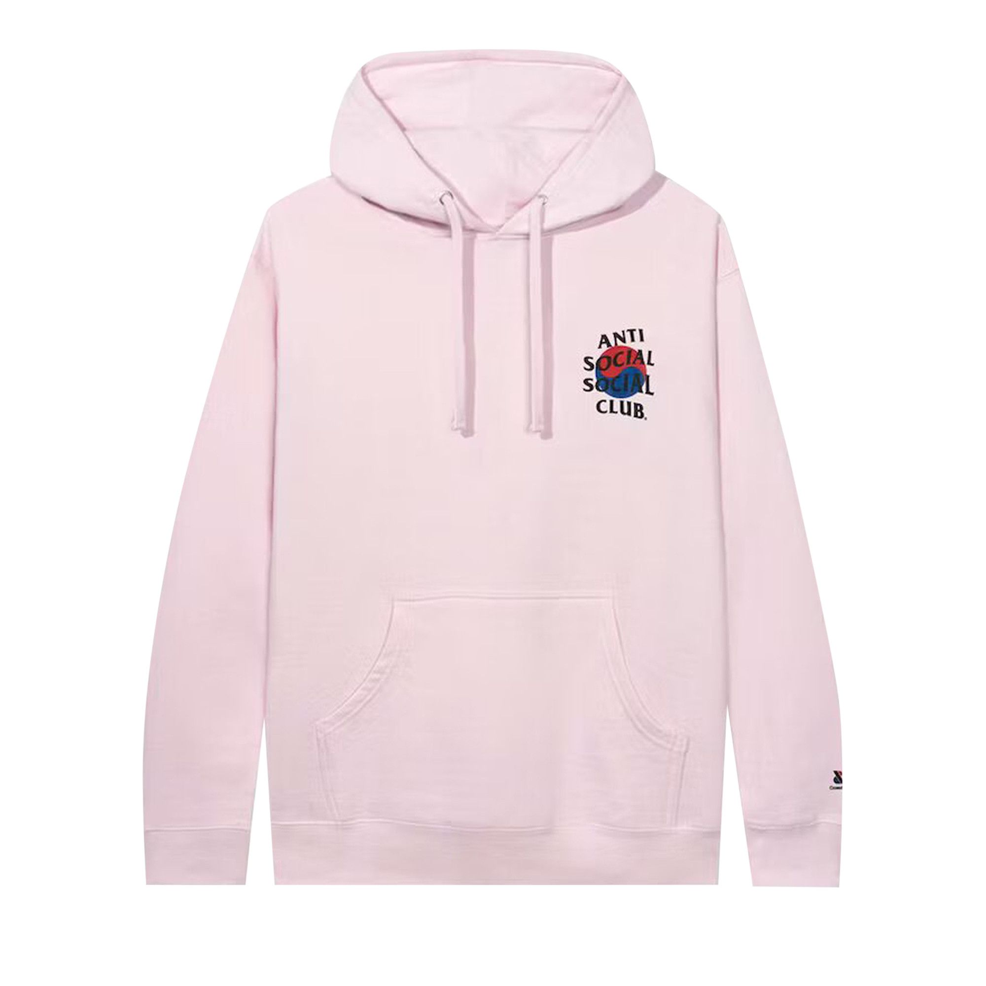 Buy Anti Social Social Club x Case Study Flag Hoodie Pink 0657