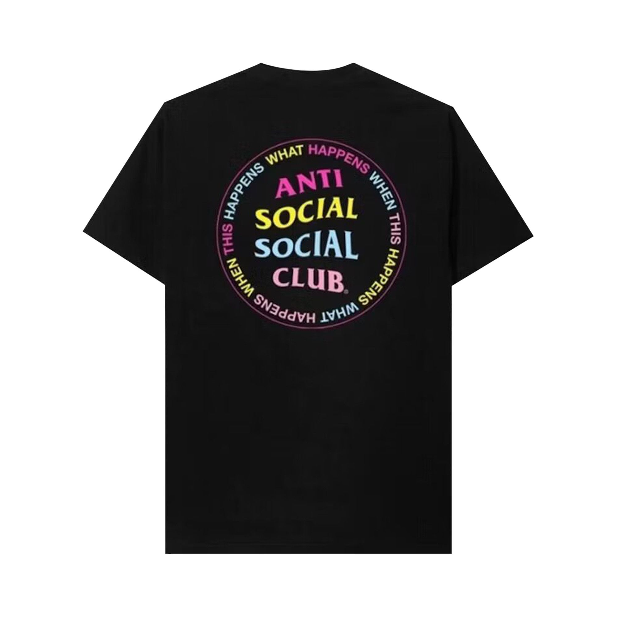 Buy Anti Social Social Club What Happened Tee 'Black' - 0657