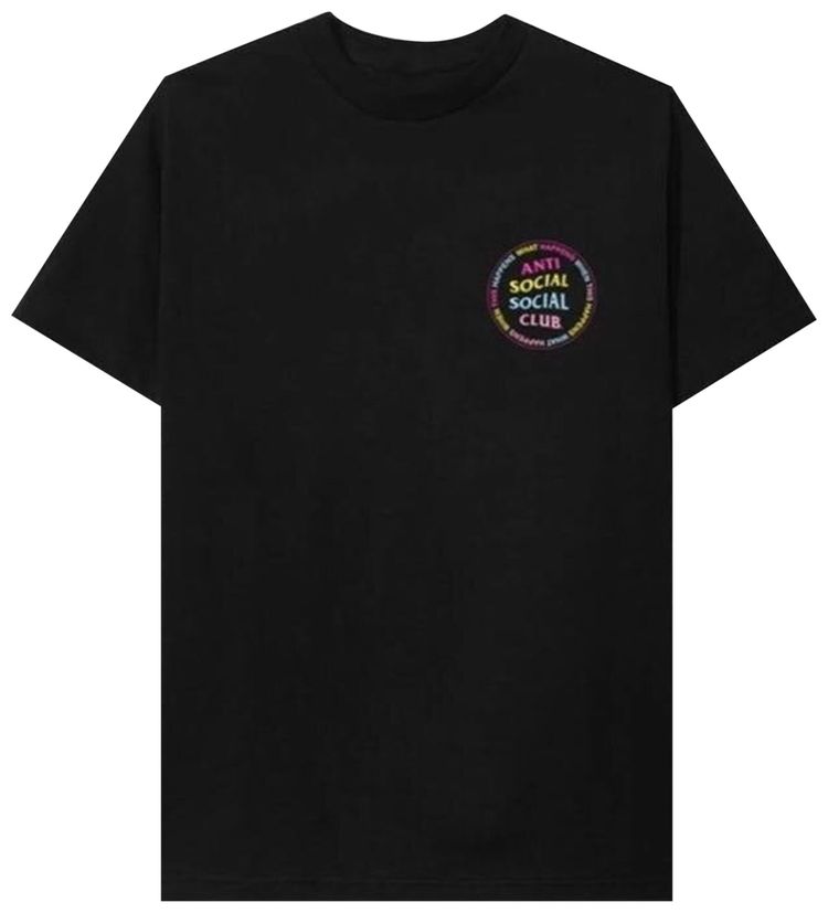 Anti Social Social Club What Happened Tee Black
