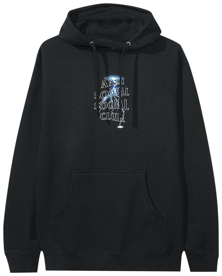 Anti Social Social Club Twister Hoodie Black