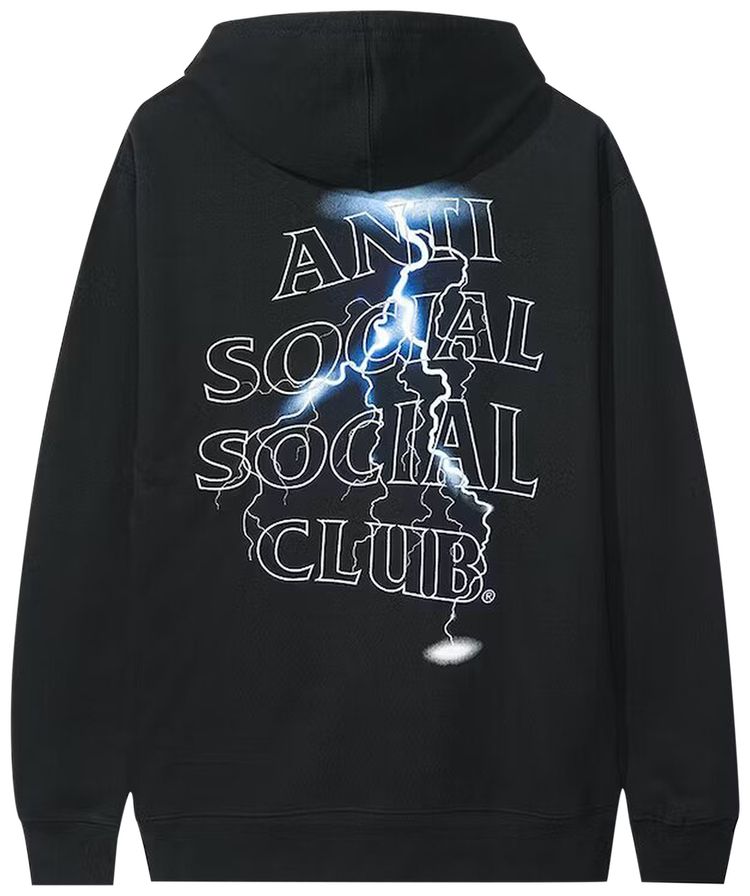 Anti Social Social Club Twister Hoodie Black