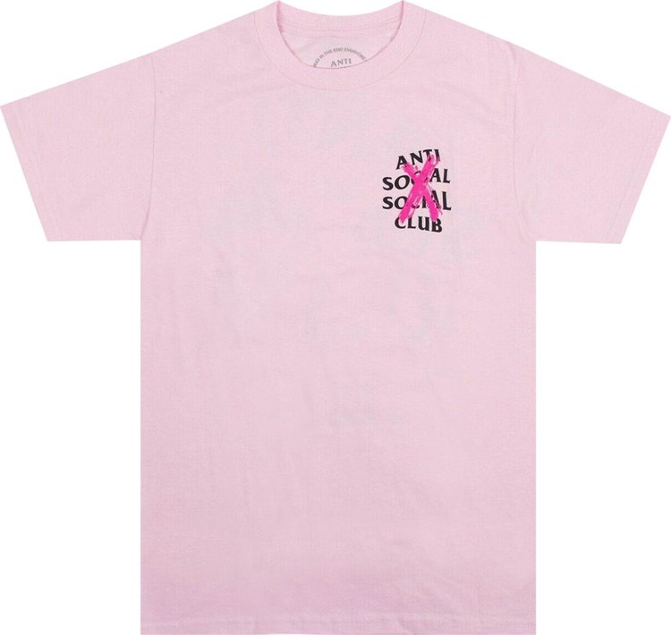 Buy Anti Social Social Club Cancelled Tee 'Pink' - 0657 1FW210103CT ...
