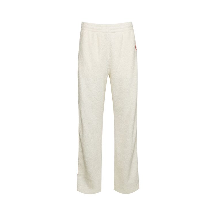 Casablanca Cashmere Terry Track Pant Off White