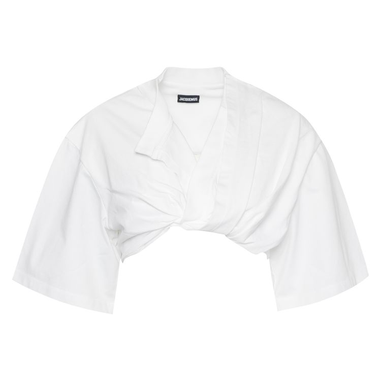 Jacquemus Le T Shirt Bahia Court White