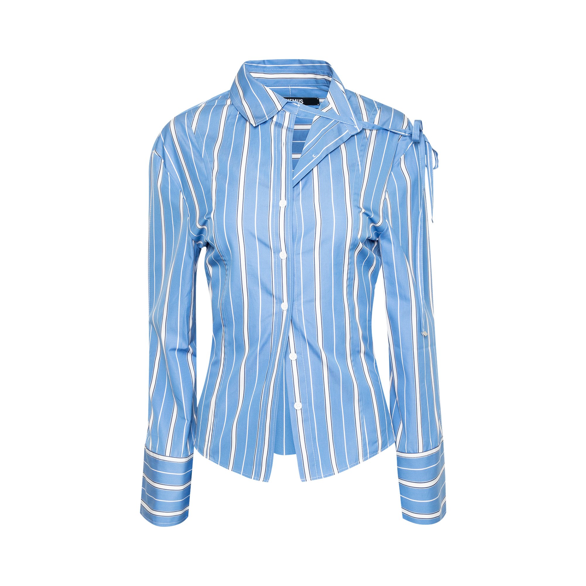 Buy Jacquemus La Chemise Ruban 'Blue Stripe' - 23H233SH045 1453