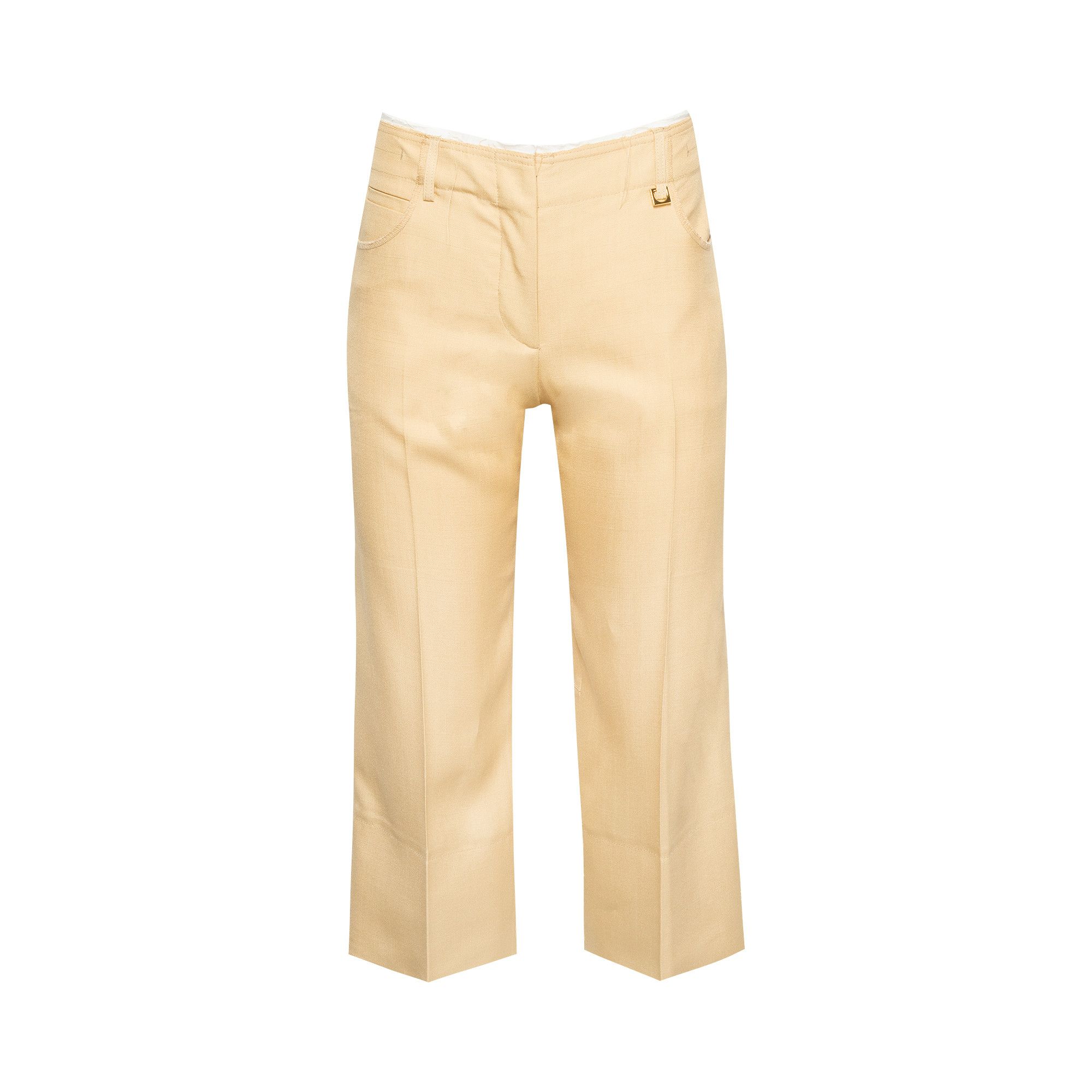 Pantalon new arrivals beige corto