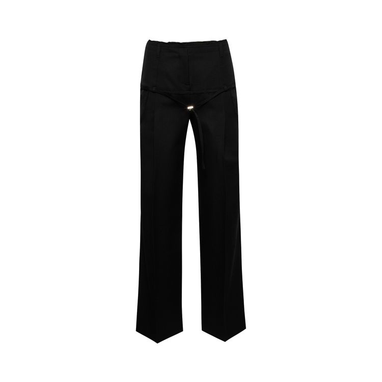 Jacquemus La Pantalon Criollo Black