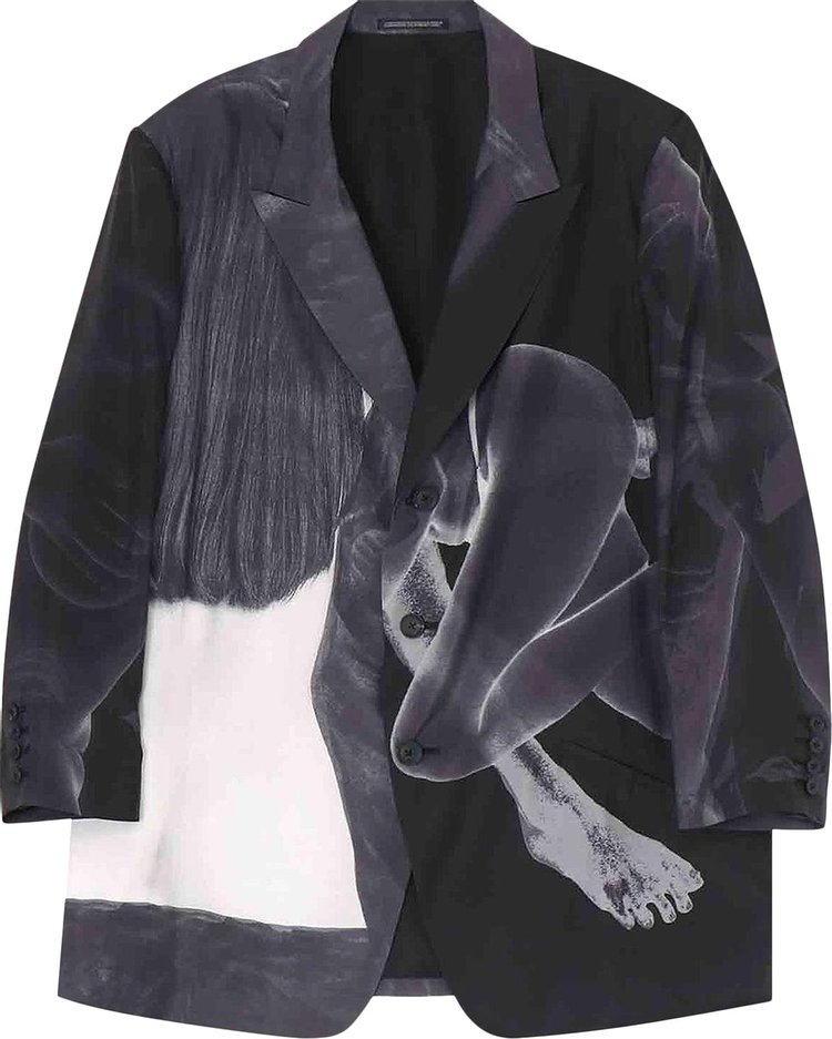 Yohji Yamamoto Pour Homme Nude 5 Design 3BS Jacket 'Black'