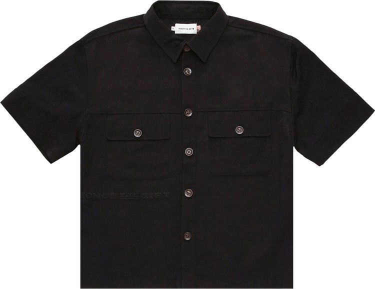Honor The Gift Short-Sleeve Shop Shirt 'Black'