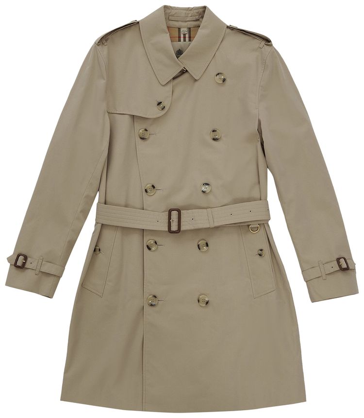 Burberry Kensington Heritage Trench Coat Honey