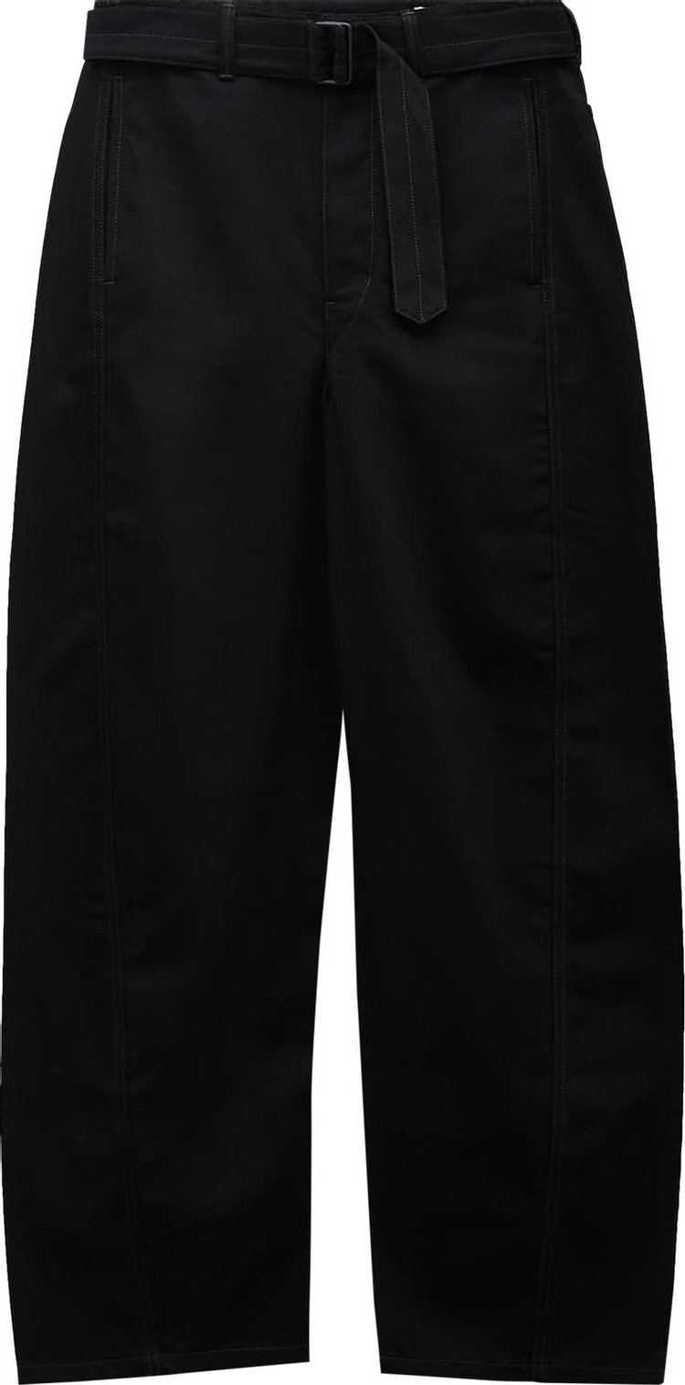 Lemaire Twisted Belted Pant 'Black'