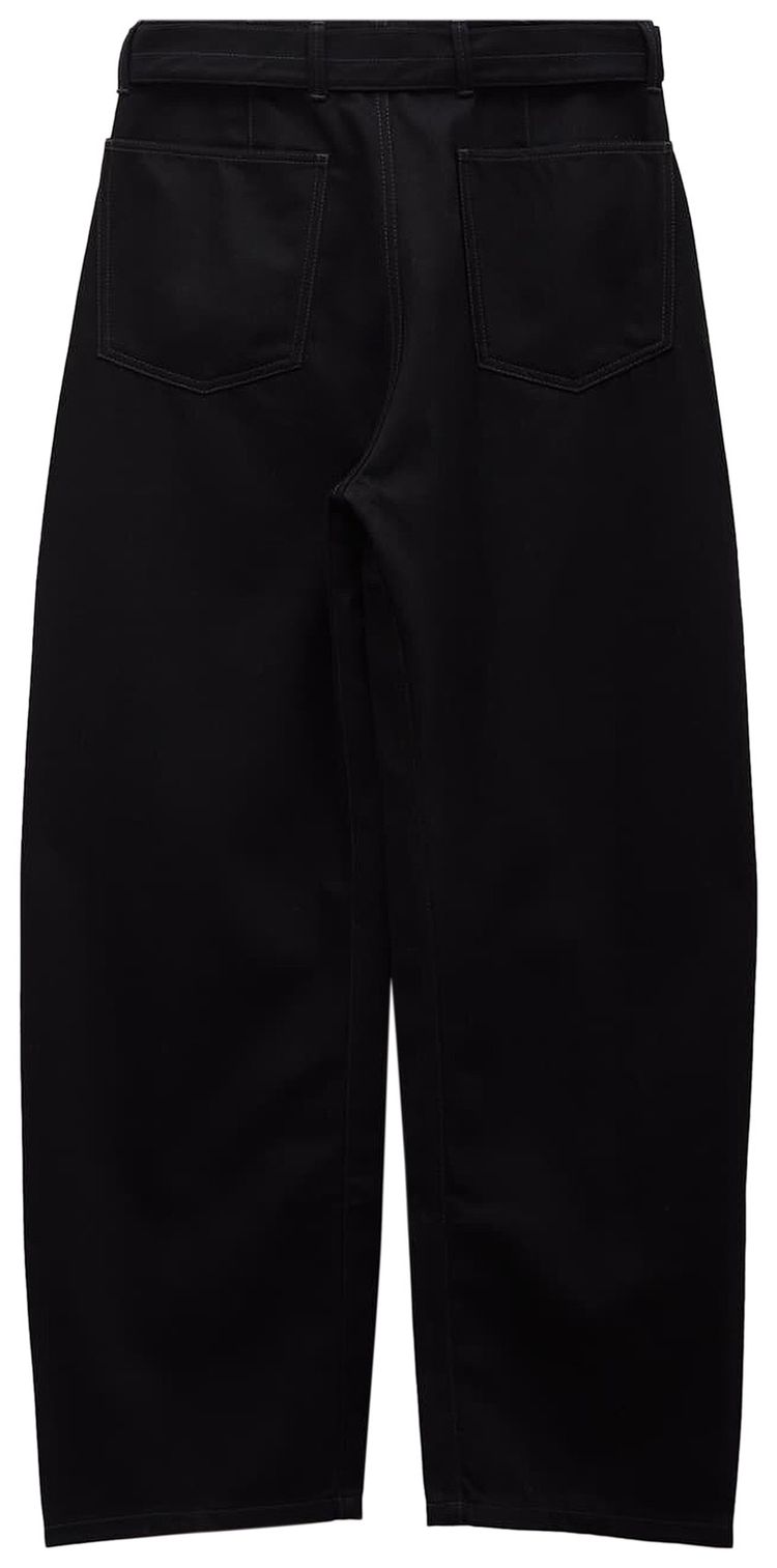 Lemaire Twisted Belted Pant Black