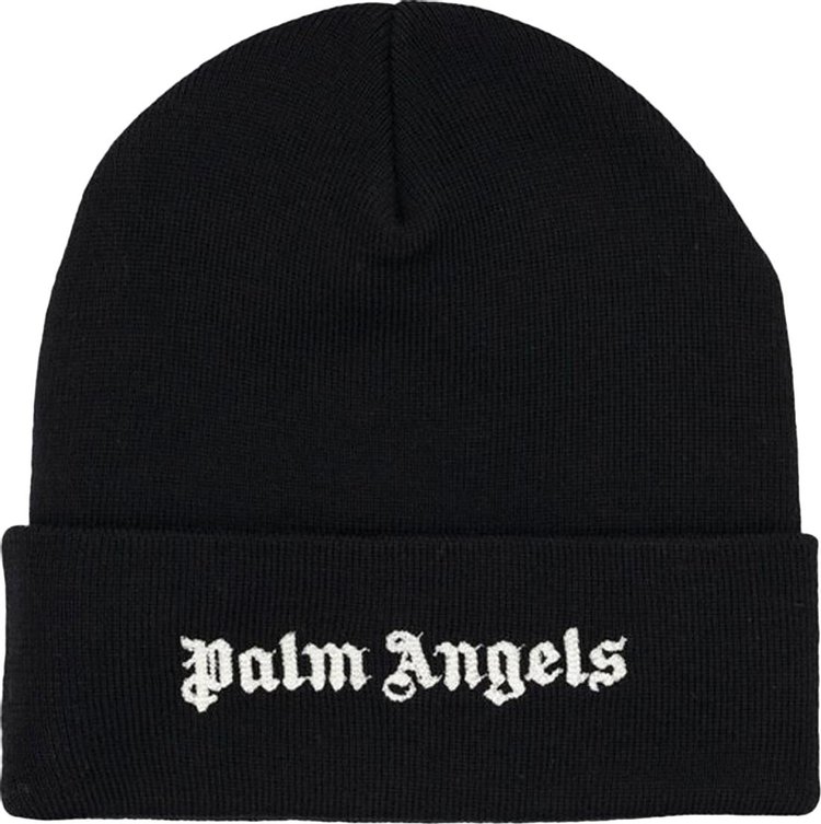 Palm Angels Classic Logo Beanie 'Black'