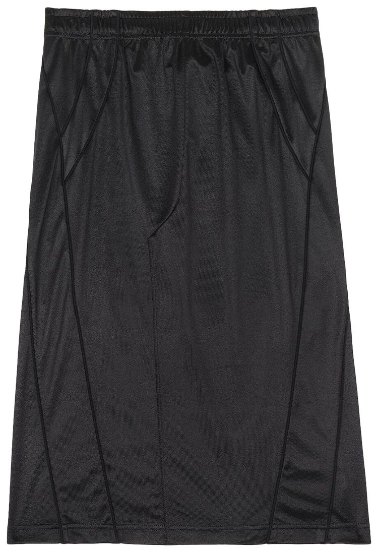 MM6 Maison Margiela Slip Midi Skirt Black