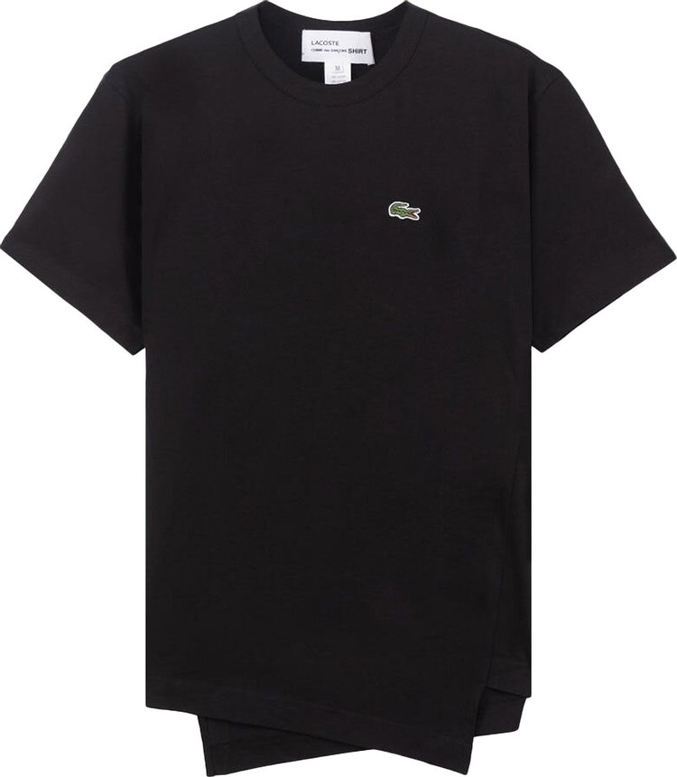 Comme des Garçons SHIRT x Lacoste Small Logo T-Shirt 'Black'