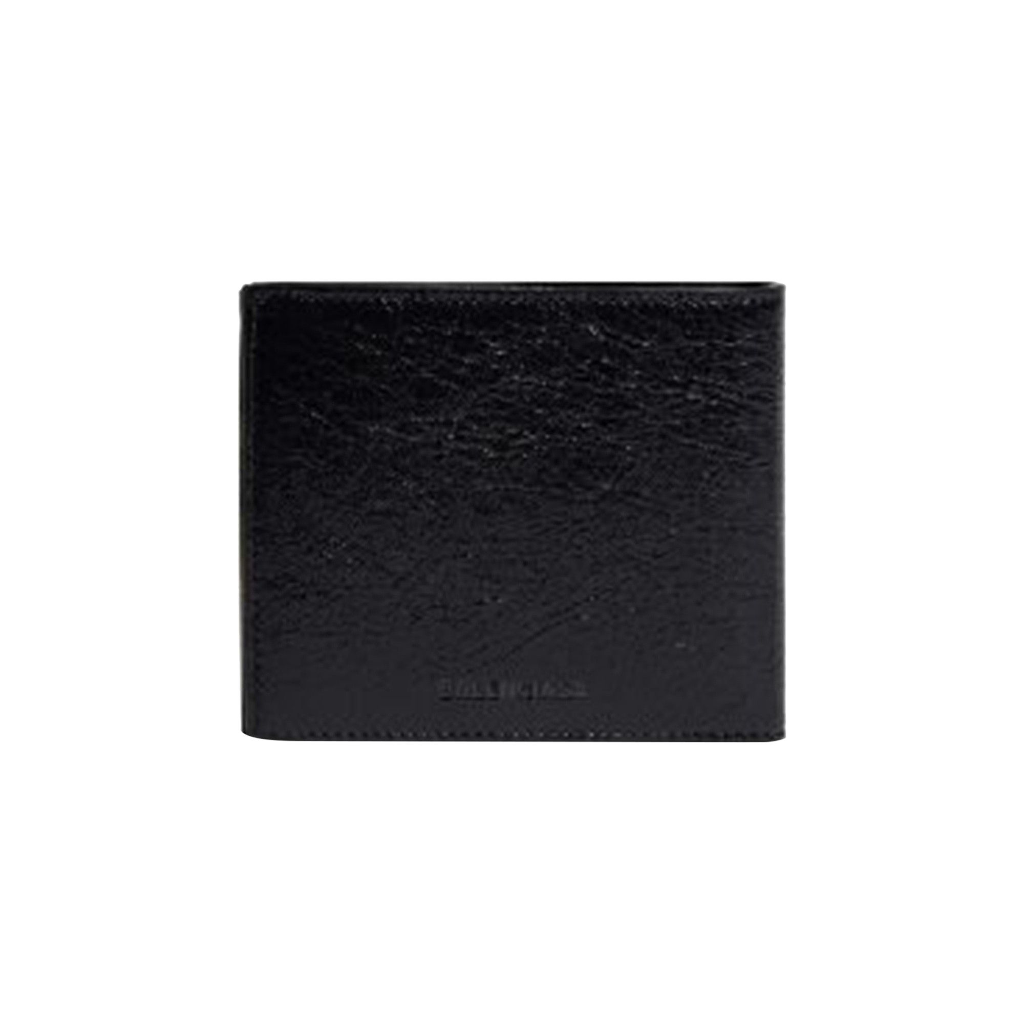 Balenciaga Square Folded Wallet Black
