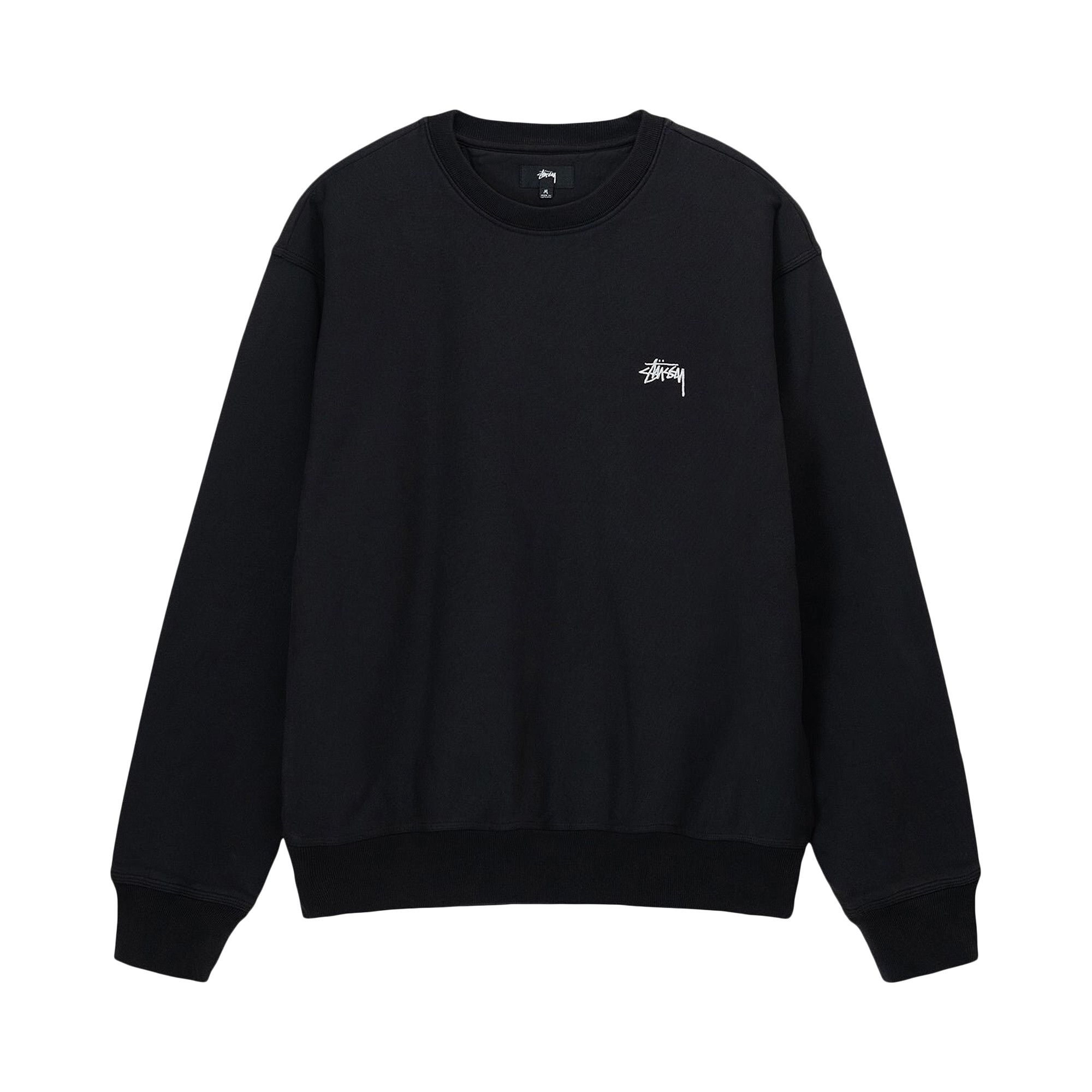 Stussy stock logo clearance crew sweat