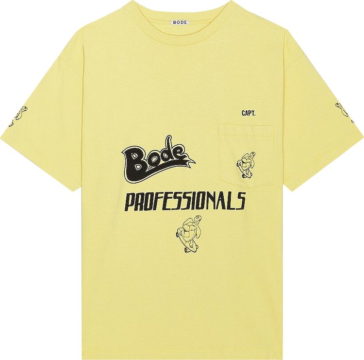 Bode Professionals Tee 'Yellow'