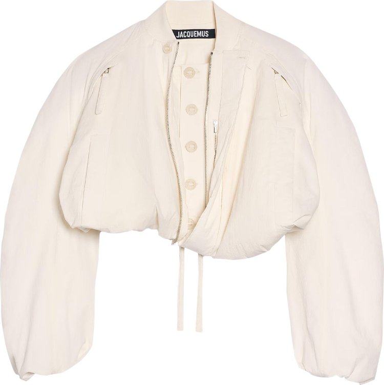 Jacquemus La Bomber Bahia Off White