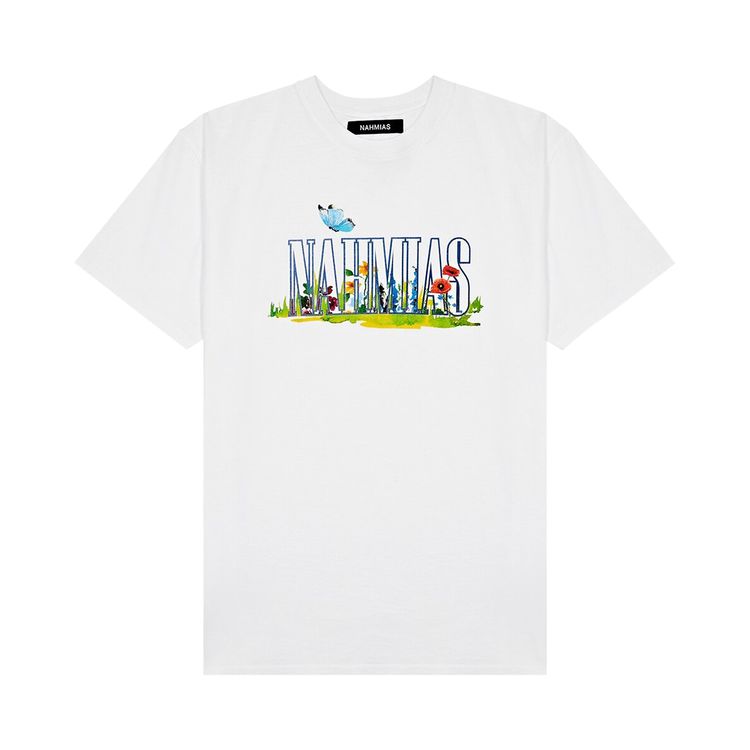 Nahmias Garden T Shirt White