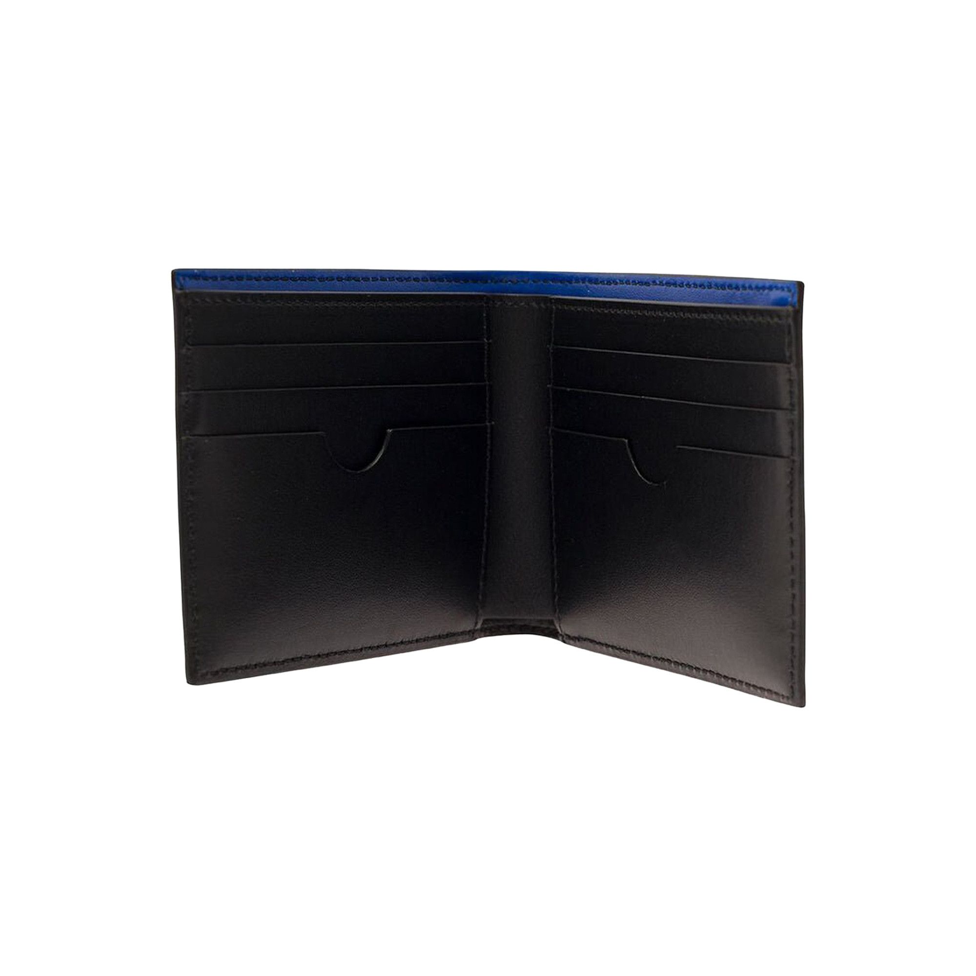 OFF-WHITE ジットニー ロゴ プラーク ウォレット Buy Off-White Jitney Logo Plaque Bifold Wallet 'Black/Blue