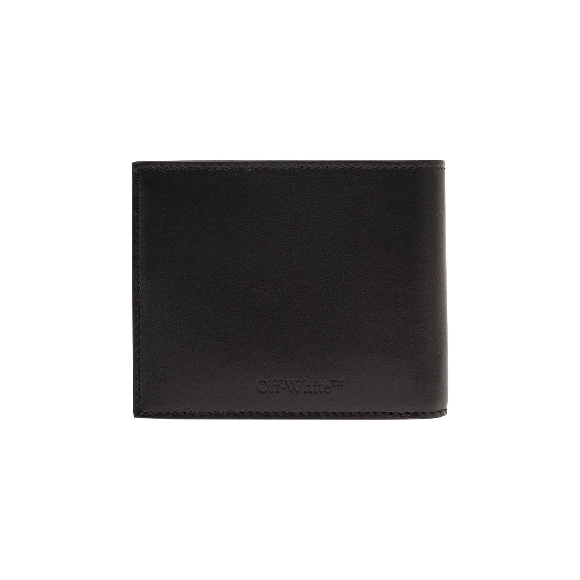 OFF-WHITE ジットニー ロゴ プラーク ウォレット Buy Off-White Jitney Logo Plaque Bifold Wallet 'Black/Blue