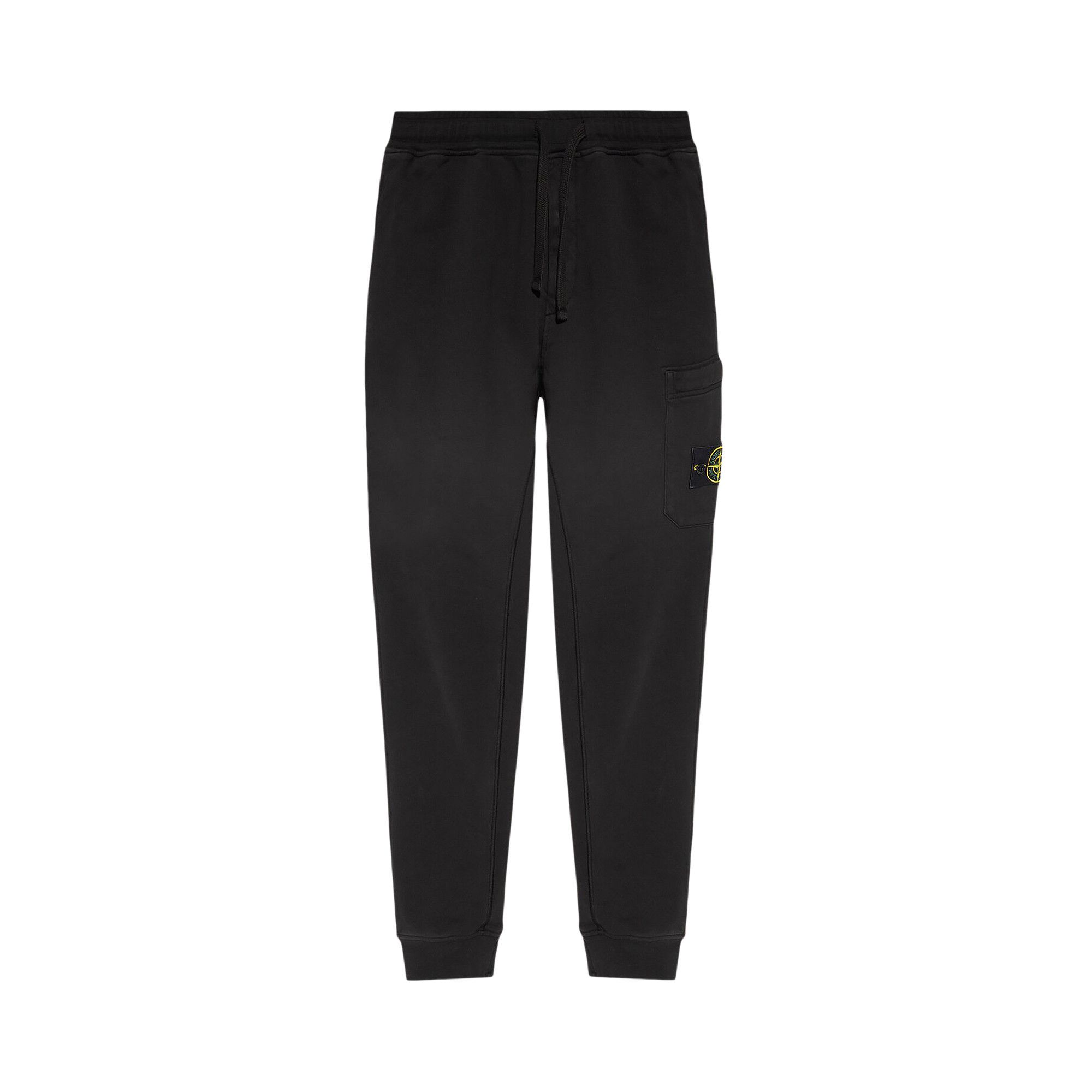 Stone island sales black joggers