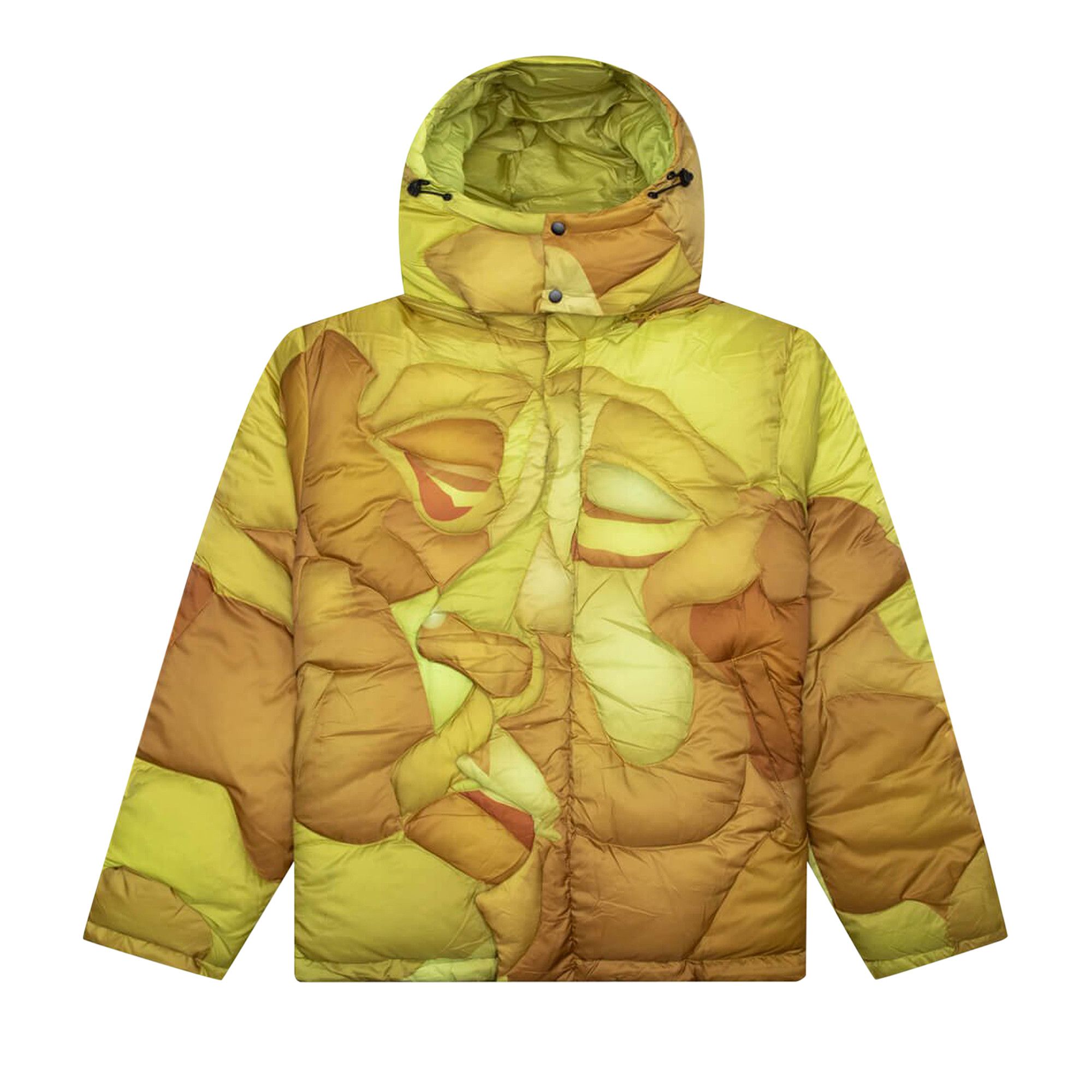 North face 2024 gold puffer