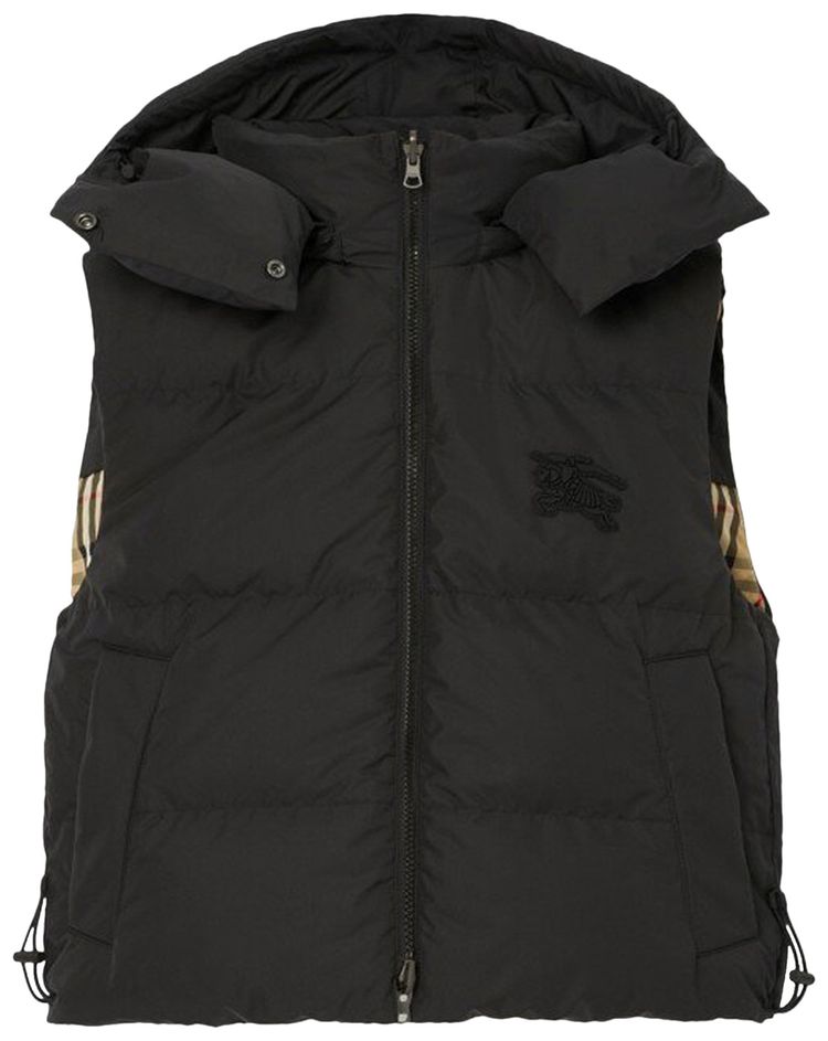 Burberry Reversible Down Puffer Gilet Archive Beige