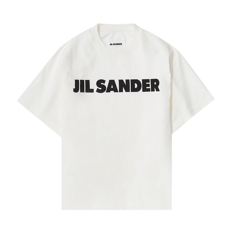 Jil Sander Logo Printed T-Shirt 'Porcelain'