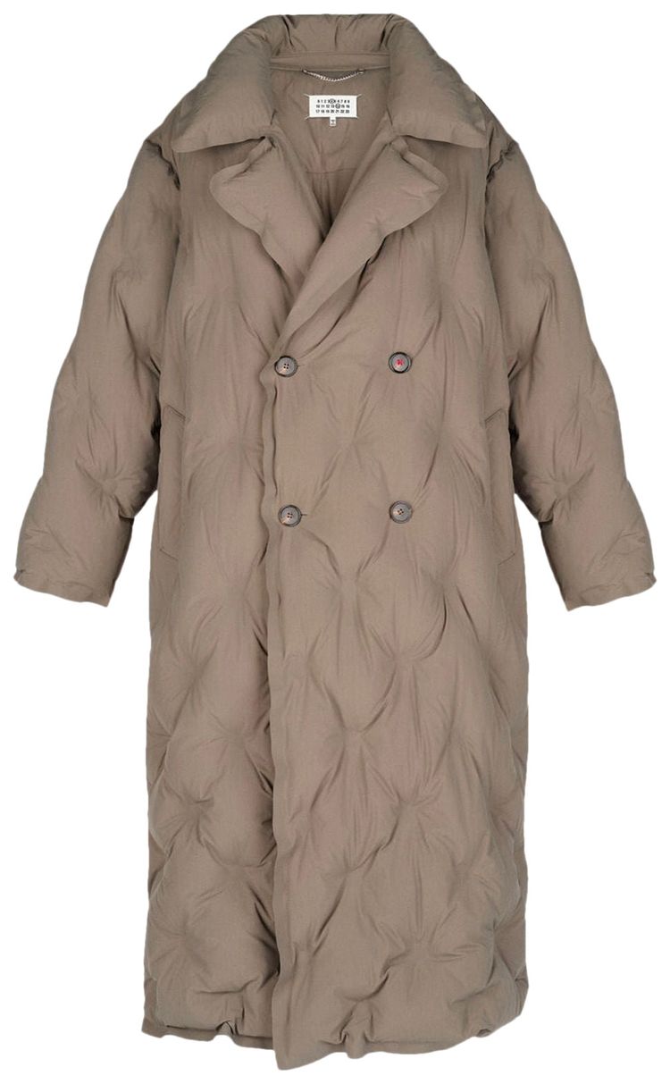 Maison Margiela Recycled Nylon Padded Coat Military