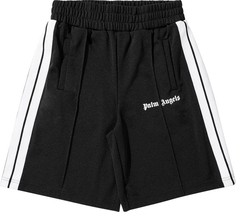Palm Angels Classic Track Shorts 'Butter/Black'