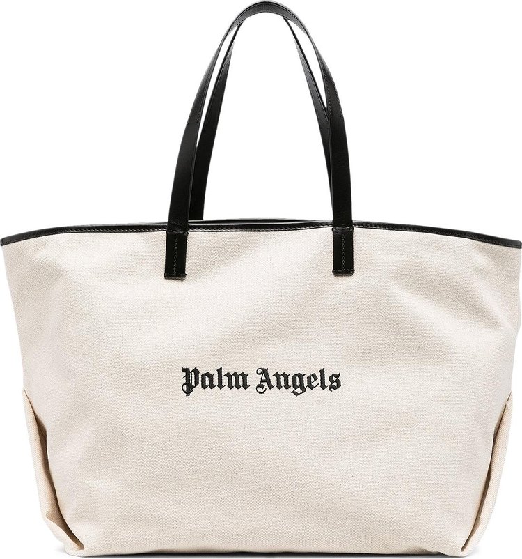Palm Angels Classic Logo Basic Tote 'Off White'