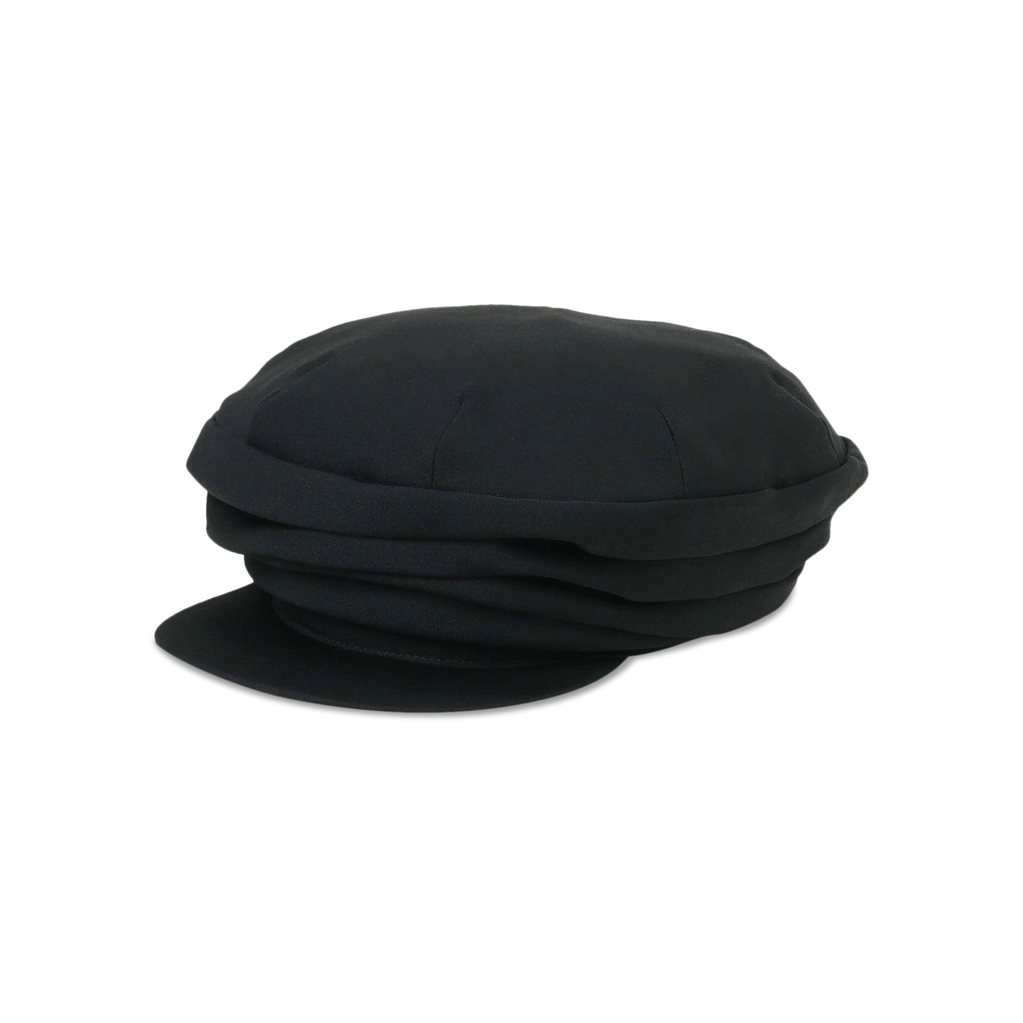 Buy Yohji Yamamoto Dart Draped Cap 'Black' - FJ H81 100 | GOAT