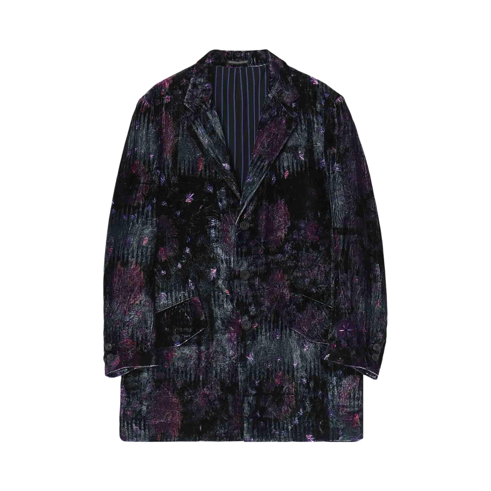 ジャケット・アウター YohjiYamamoto 23AW LOOK15 PURPLE JACKET YohjiYamamoto 23AW LOOK15 PURPLE JACKET