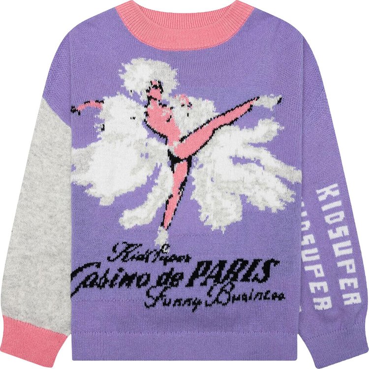 KidSuper Comedie de KidSuper Sweater 'Purple'
