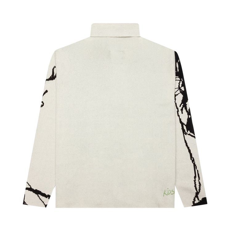 KidSuper Scribble Woman Sweater White