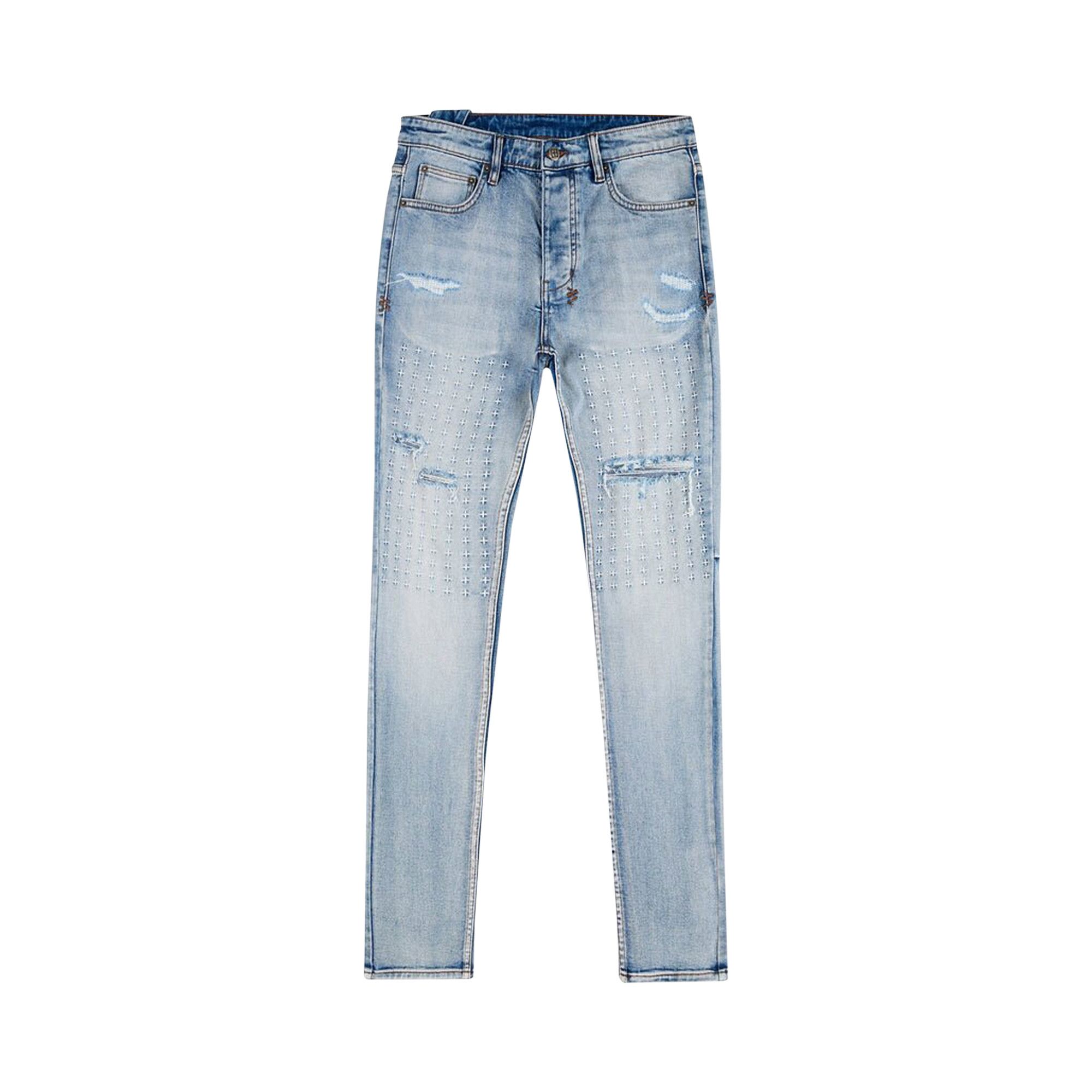 Buy Ksubi Chitch Punk Thrashed Jeans 'Light Blue