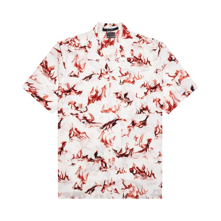 Ksubi Burnt Resort Short Sleeve Shirt White