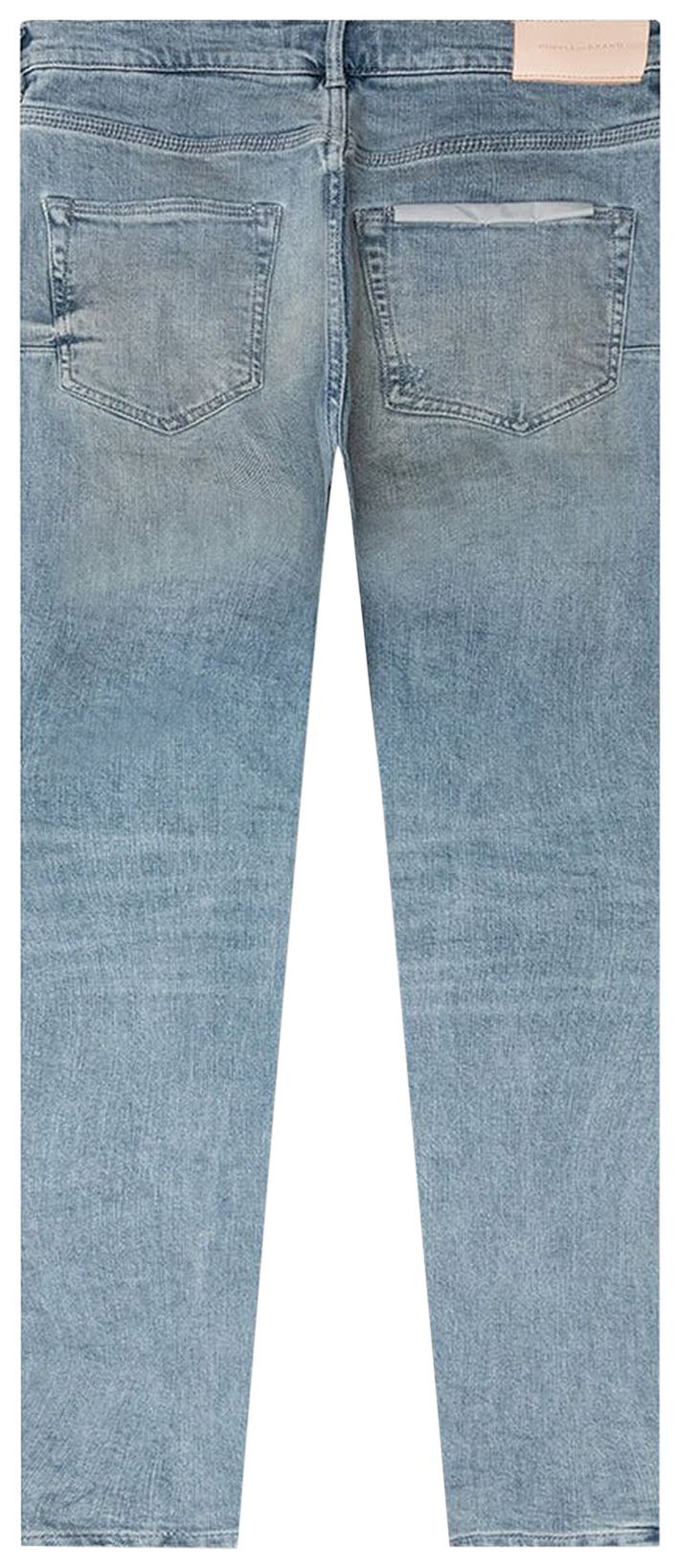 PURPLE BRAND Flare Jeans Worn Light Indigo