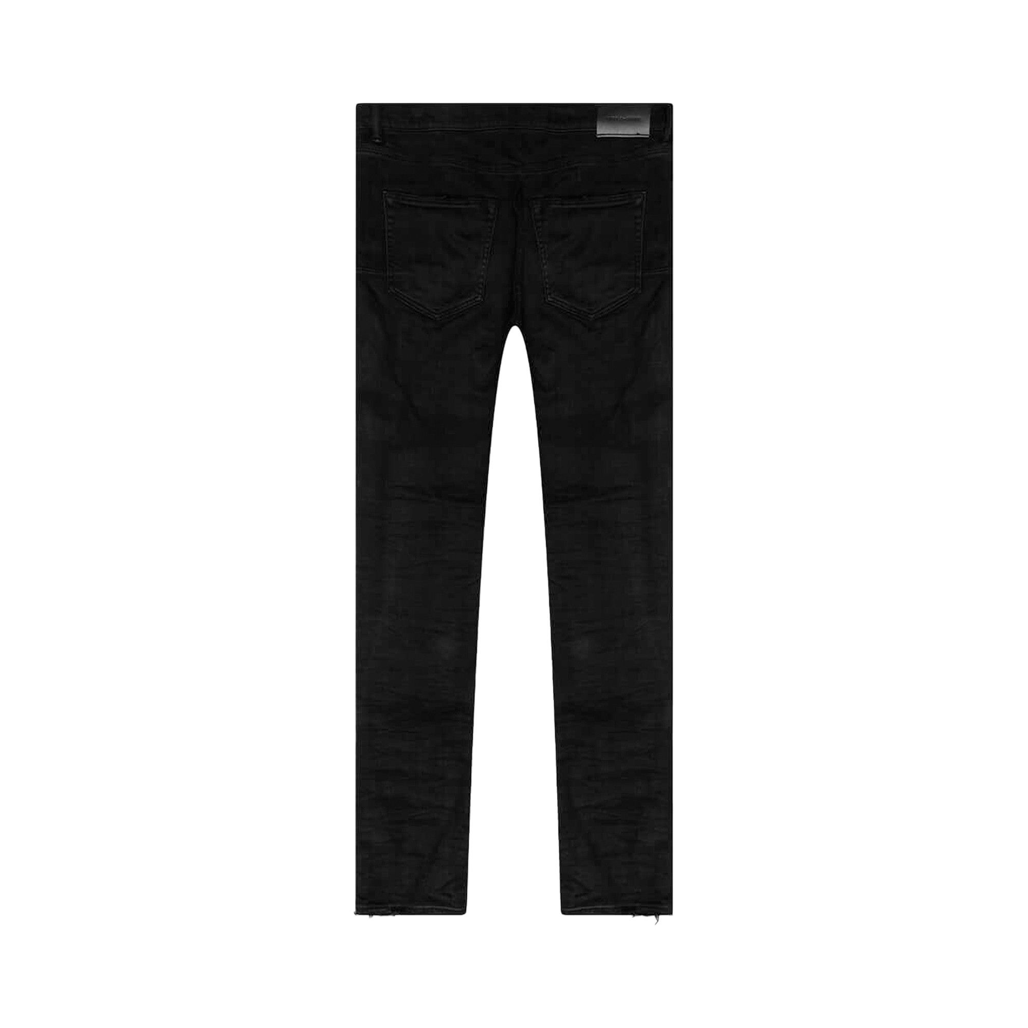 Buy PURPLE BRAND Low Rise Skinny Fit Jeans 'Black Resin' - P001